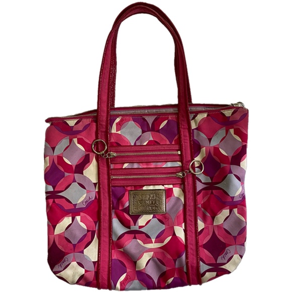 Coach Purse Poppy Collection - Picture 1 of 5